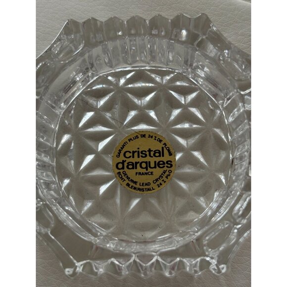 Cristal DArques France Genuine Lead Crystal Trinket  or Jewlery Box - Picture 3 of 16